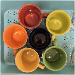 Set Of 6 Fiesta® Mugs – Discontinued Colors